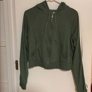 Dark green jacket